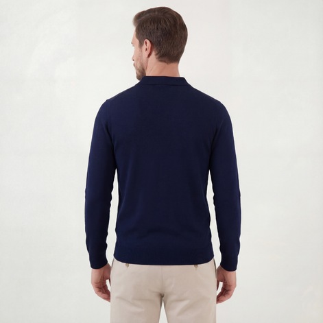 Blue Classic Polo Shirt