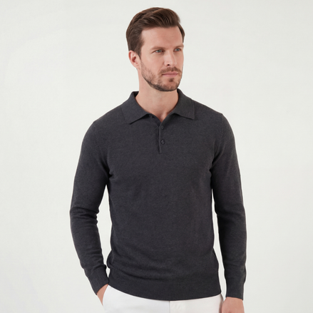 Charcoal Classic Polo Shirt